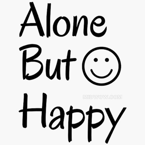 alone but happy dp (4)