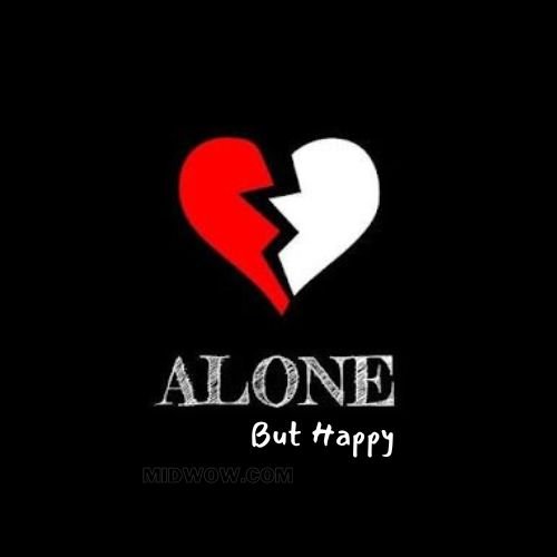 alone but happy whatsapp dp (2)
