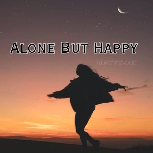 alone happy dp (4)
