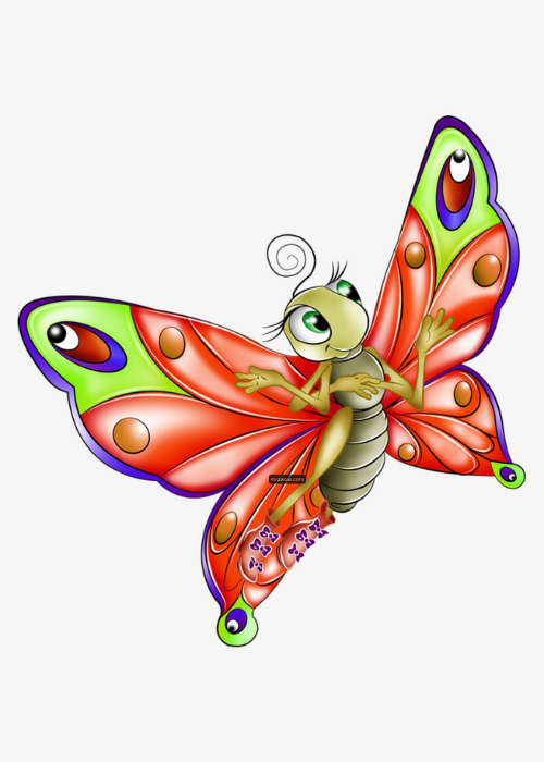 butterfly png cartoon (2)