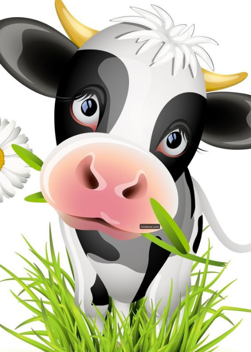 cartoon cow pictures (3)