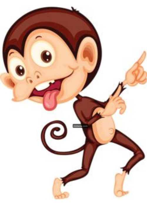 cartoon monkey pic (2)