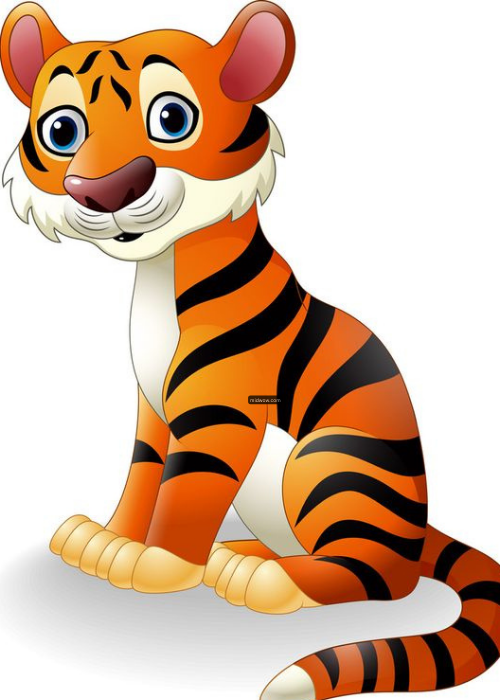 cartoon tiger face images (1)