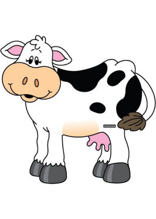 cow cartoon pictures free (2)
