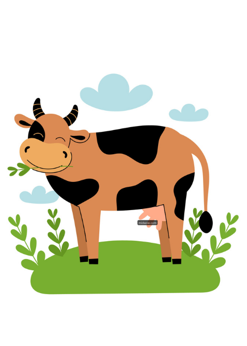 cow cartoon png (1)