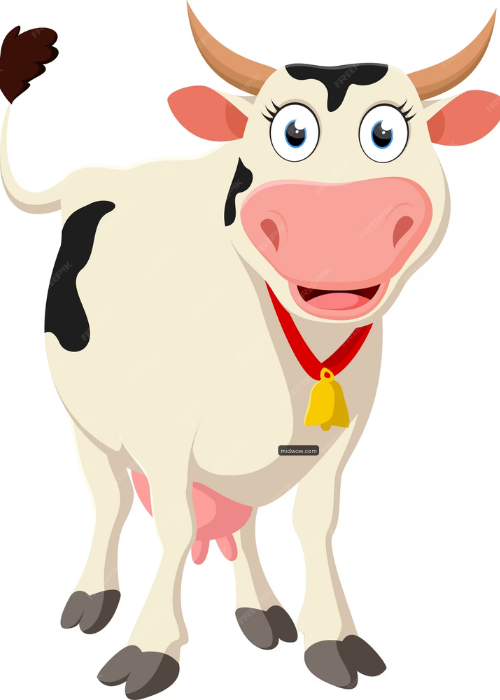 cow cartoon png (4)