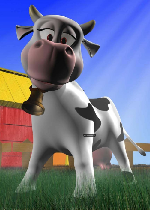 cute cartoon cow images (2)