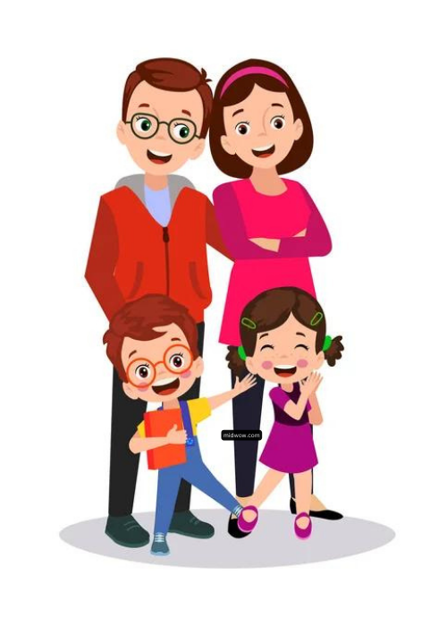 family photo cartoon (1)