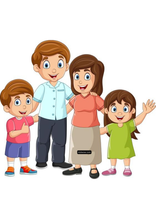 family photo cartoon (4)