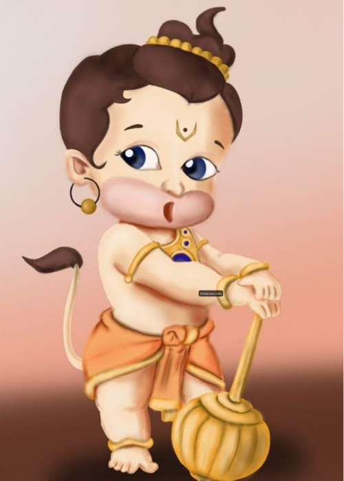 hanuman ji ka cartoon (2)