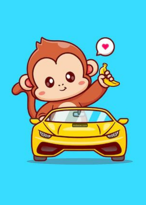 monkey png cartoon (1)