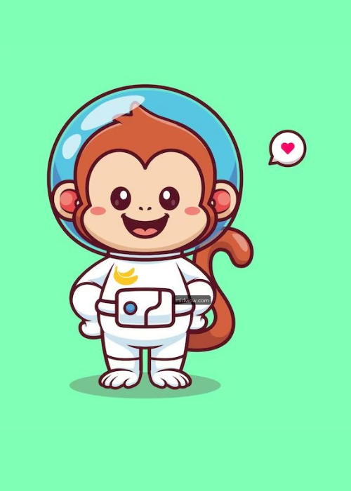 monkey png cartoon (5)